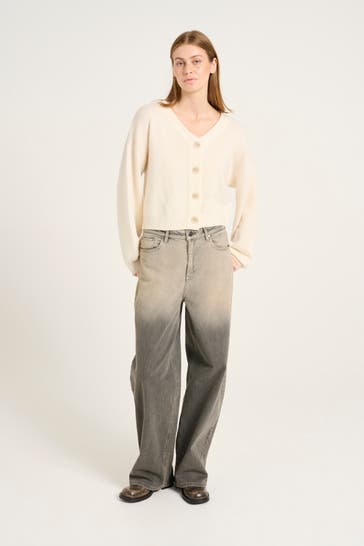 GESTUZ Wolljacke 'Manzi' weiß