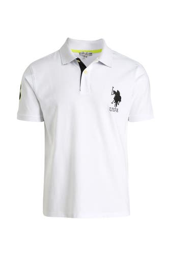U.S. POLO ASSN. Polo-Shirt 'Kory' weiß