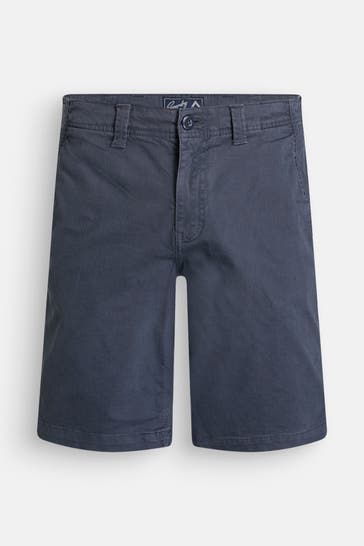 SUPERDRY Chino-Shorts graublau