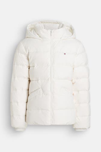 TOMMY HILFIGER Light-Steppjacke 'Kg Essential' weiß