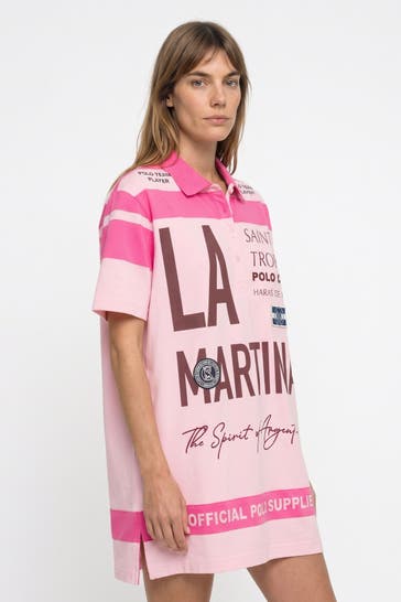 LA MARTINA Polo-Kleid mehrfarbig