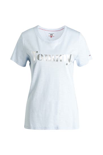 TOMMY JEANS T-Shirt hellblau