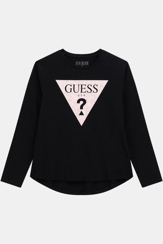 GUESS Longsleeve schwarz