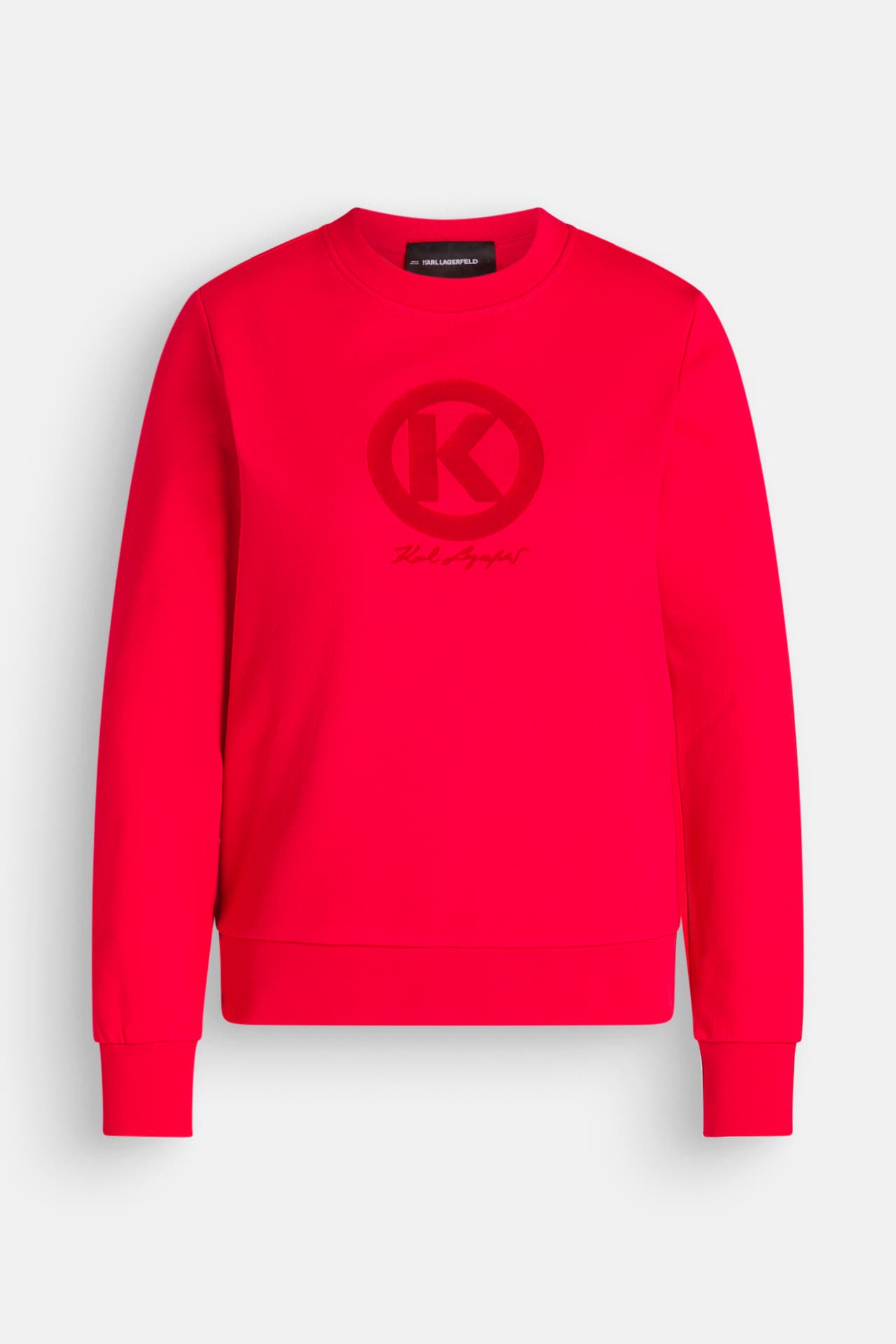 KARL LAGERFELD Sweatshirt rot, Bild 1