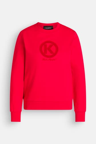KARL LAGERFELD Sweatshirt rot