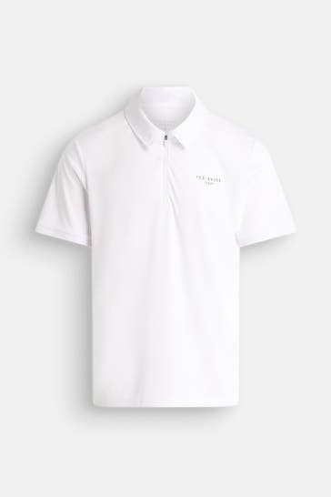 TED BAKER Polo-Shirt weiß