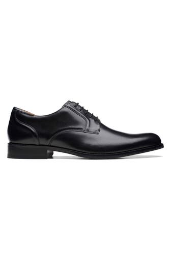 CLARKS Lederschnürer 'CraftArlo' schwarz