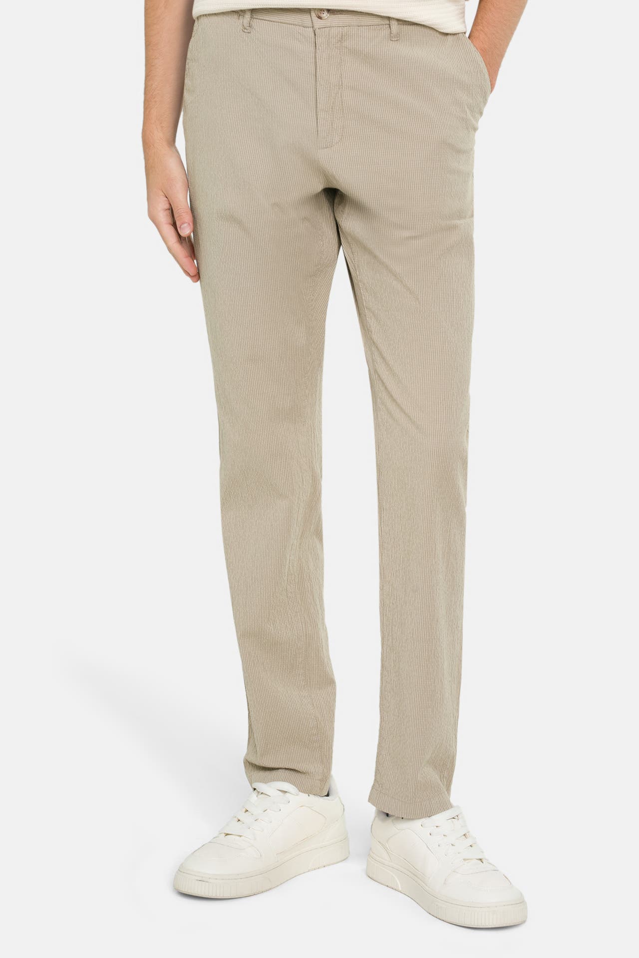 DSTREZZED Stoffhose 'Lancaster' beige, Bild 1