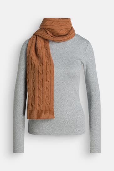 GANT Woll-Schal camel
