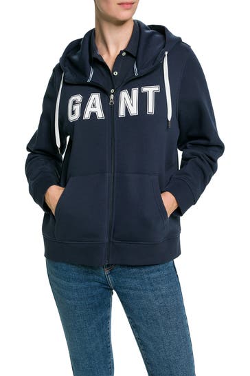 GANT Sweatjacke dunkelblau