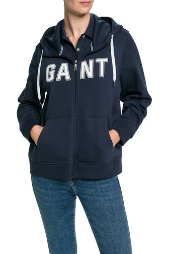 GANT Sweatjacke dunkelblau