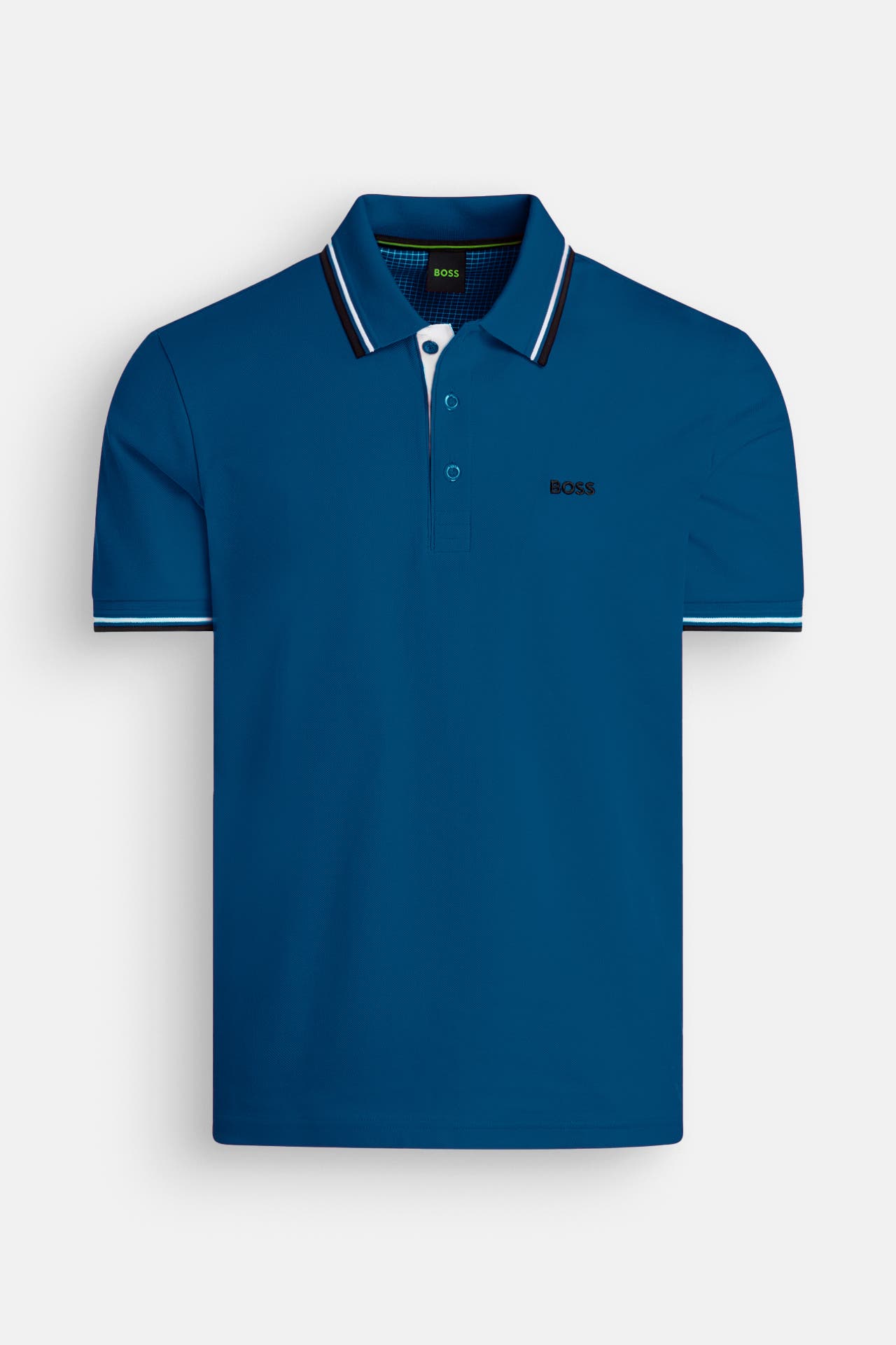 BOSS GREEN Polo-Shirt 'Paddy' blau, Bild 1