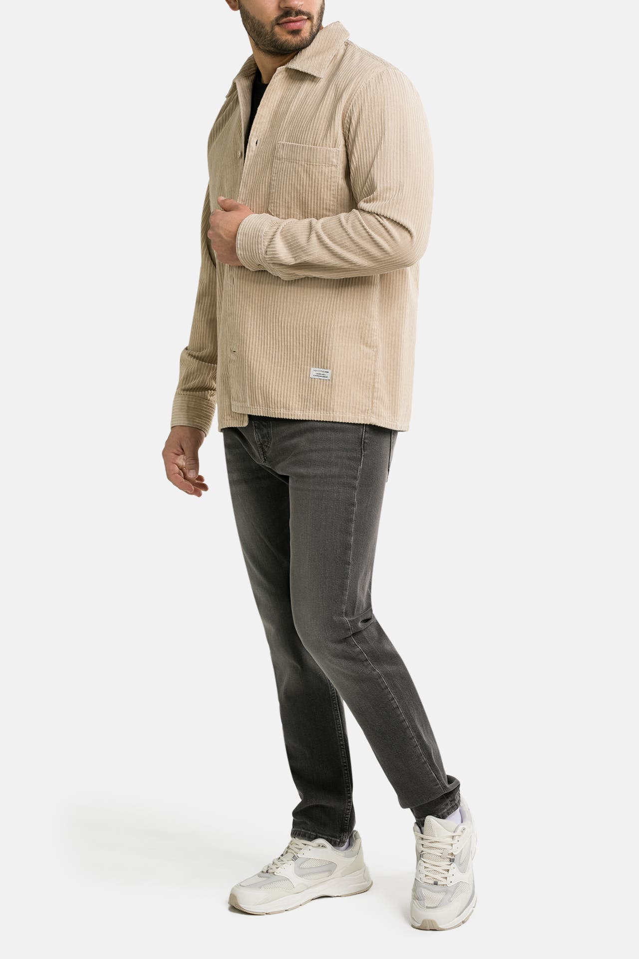 MARC O'POLO DENIM Overshirt beige, Bild 1