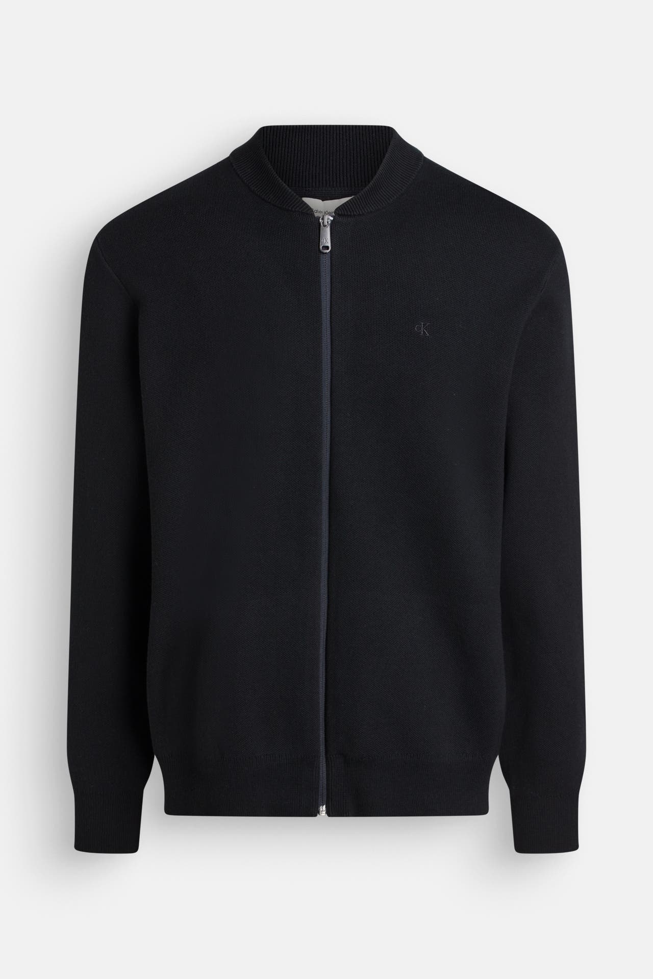 CALVIN KLEIN Strickjacke schwarz, Bild 1