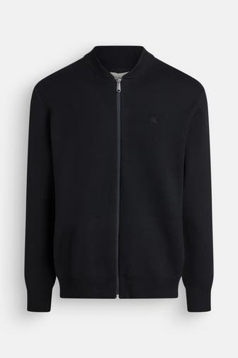 CALVIN KLEIN Strickjacke schwarz