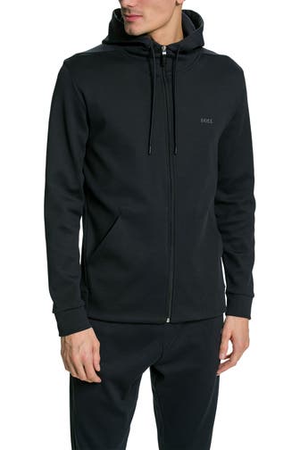 BOSS GREEN Sweatjacke 'Saggy' marine