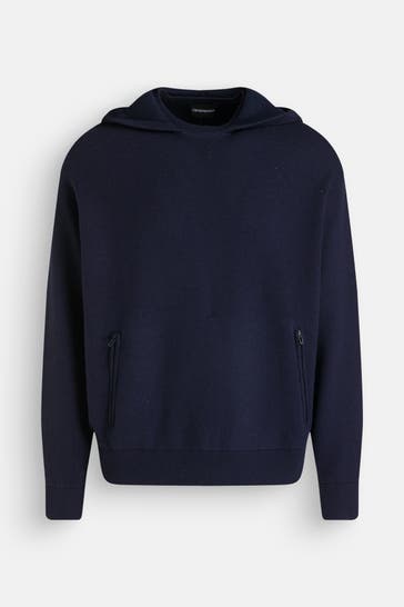 EMPORIO ARMANI Strickpullover nachtblau