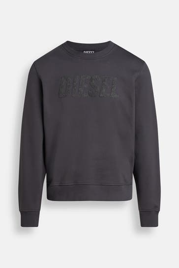 DIESEL Sweatshirt dunkelgrau