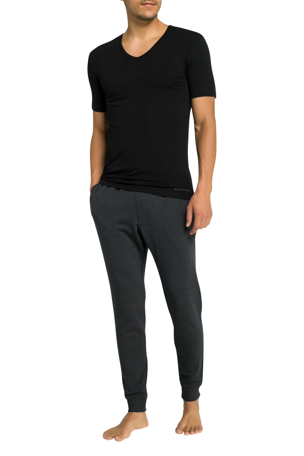 BALDESSARINI 2er-Pack T-Shirt schwarz, Bild 1