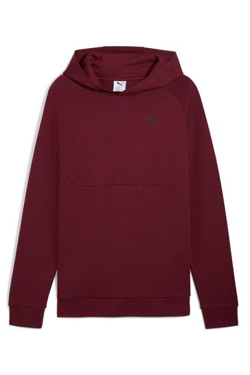 PUMA Hoodie dunkelrot