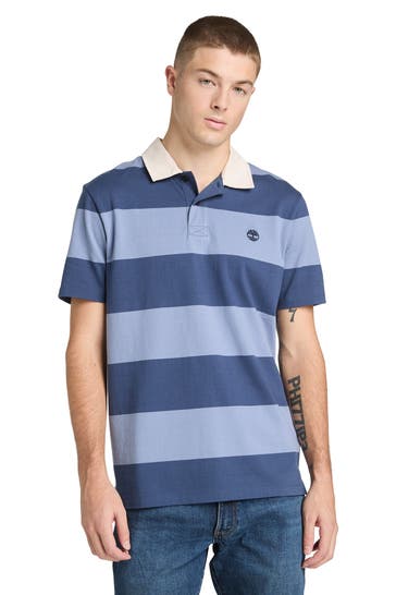 TIMBERLAND Polo-Shirt gestreift