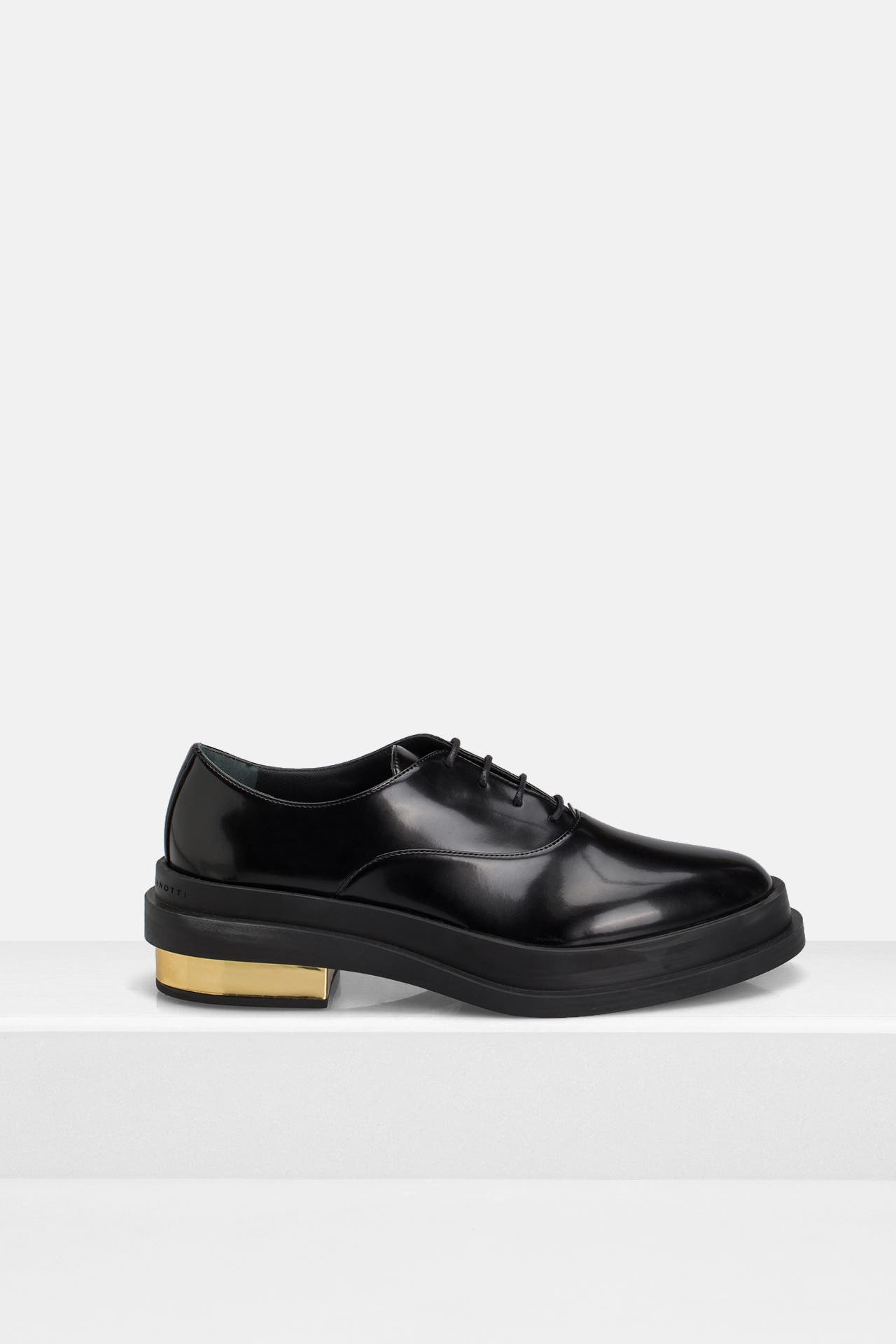 GIUSEPPE ZANOTTI Schnürer 'Nevermind' schwarz, Bild 1
