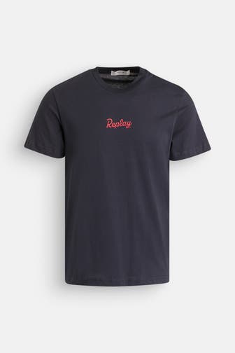 REPLAY T-Shirt '33aug' nachtblau