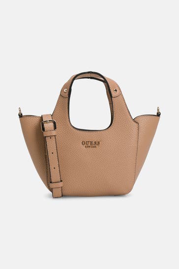 GUESS Handtasche 'Helina' hellbraun
