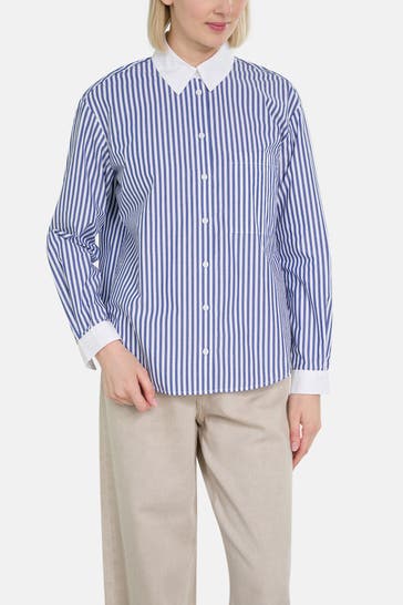 MARC O'POLO DENIM Hemdbluse gestreift