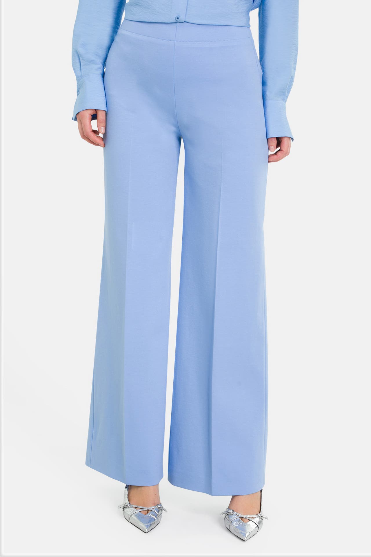 DRYKORN Stoffhose 'Before' taubenblau, Bild 1