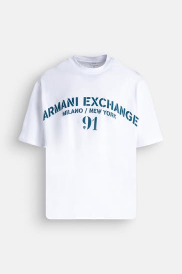 ARMANI EXCHANGE T-Shirt weiß