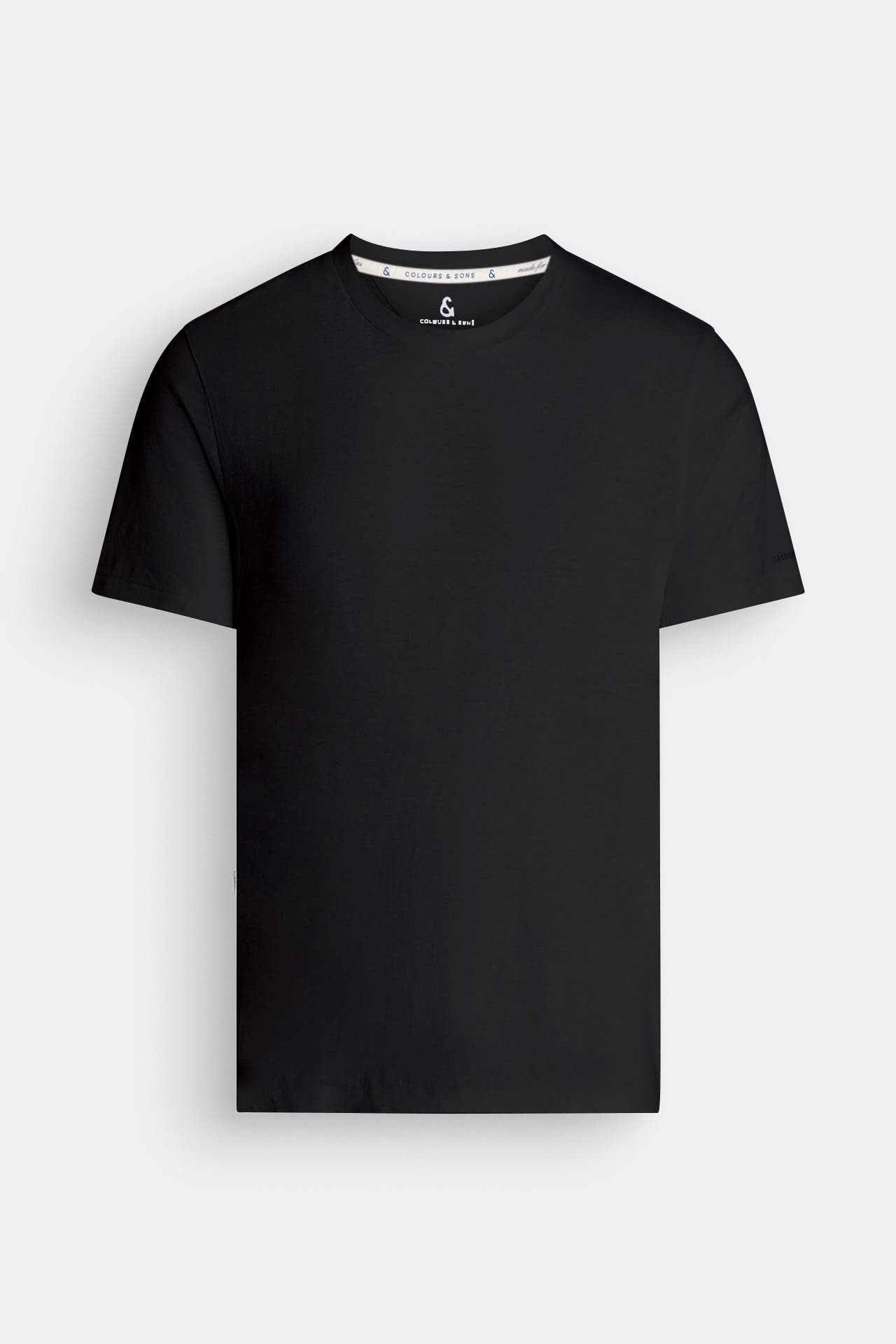 COLOURS & SONS T-Shirt schwarz meliert, Bild 1