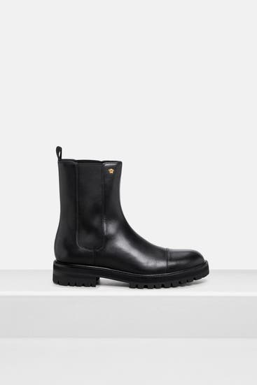 VERSACE - Chelsea-Boots schwarz