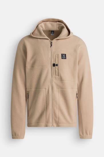 HAGLÖFS Teddyfleece-Jacke beige