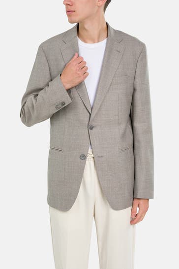 BOSS Woll-Sakko 'Huge' greige