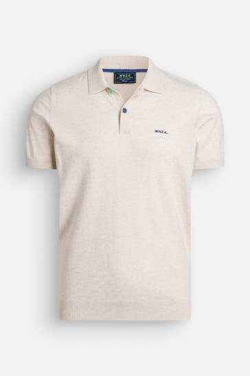 NEW ZEALAND AUCKLAND Polo-Shirt beige