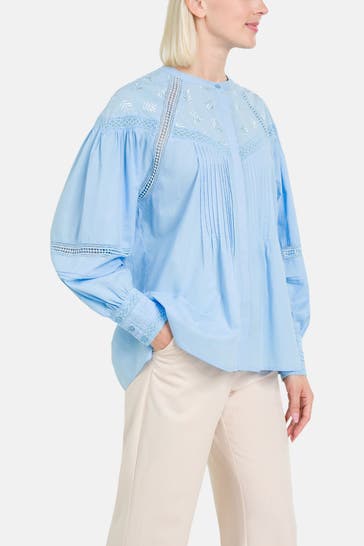 RIANI Casual-Bluse blau