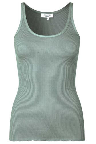 ROSEMUNDE Seidenmix-Top jade