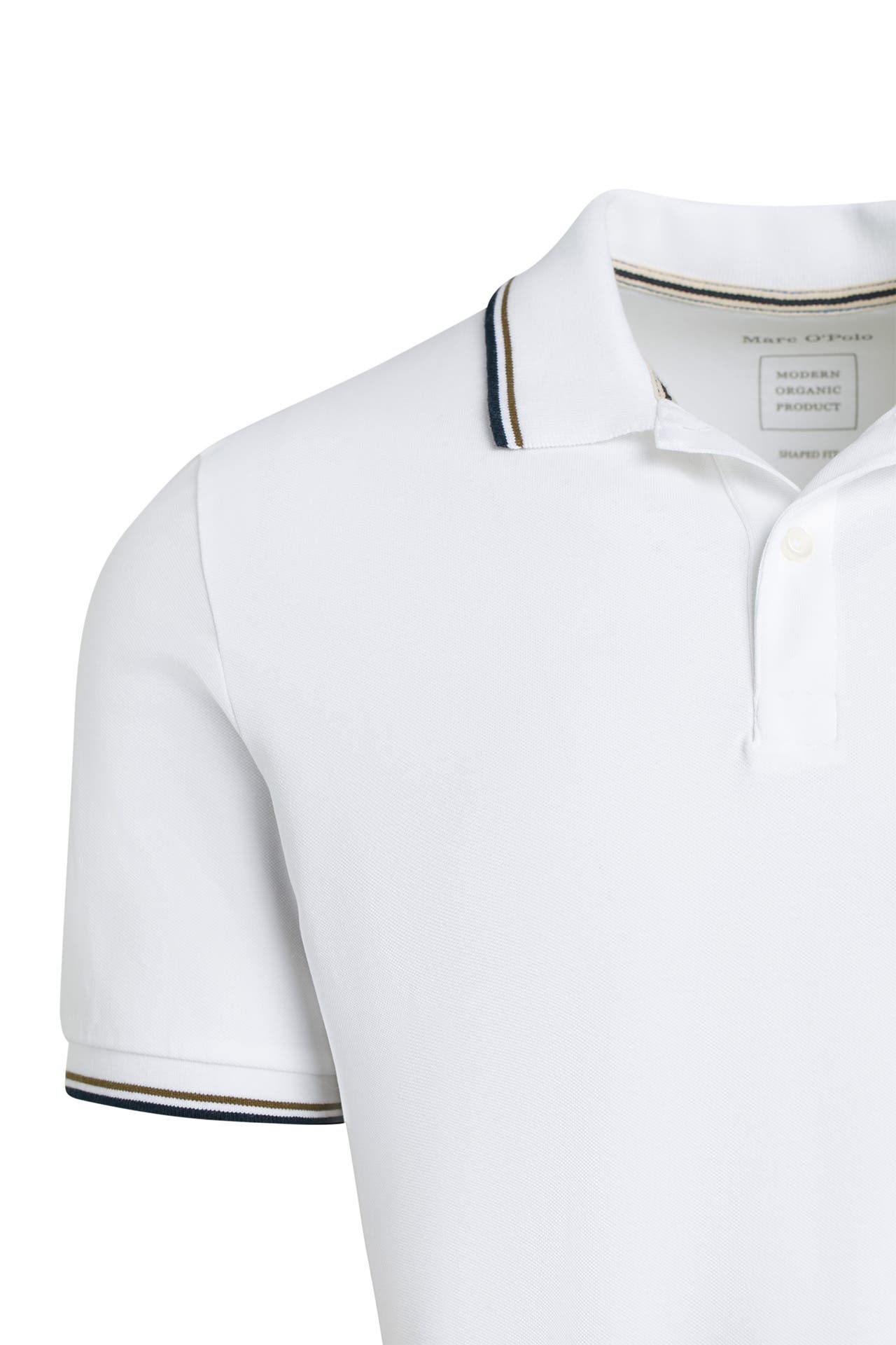 verklaren verjaardag kamp Polo-Shirt weiß - MARC O'POLO » günstig online kaufen | OUTLETCITY.COM