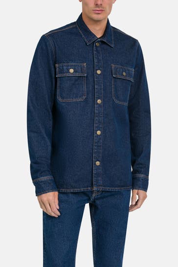 PEPE JEANS Overshirt königsblau