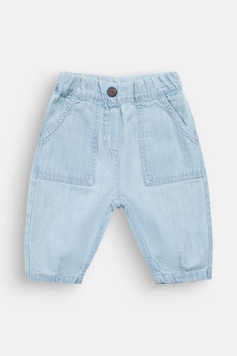 SANETTA Stoffhose blau