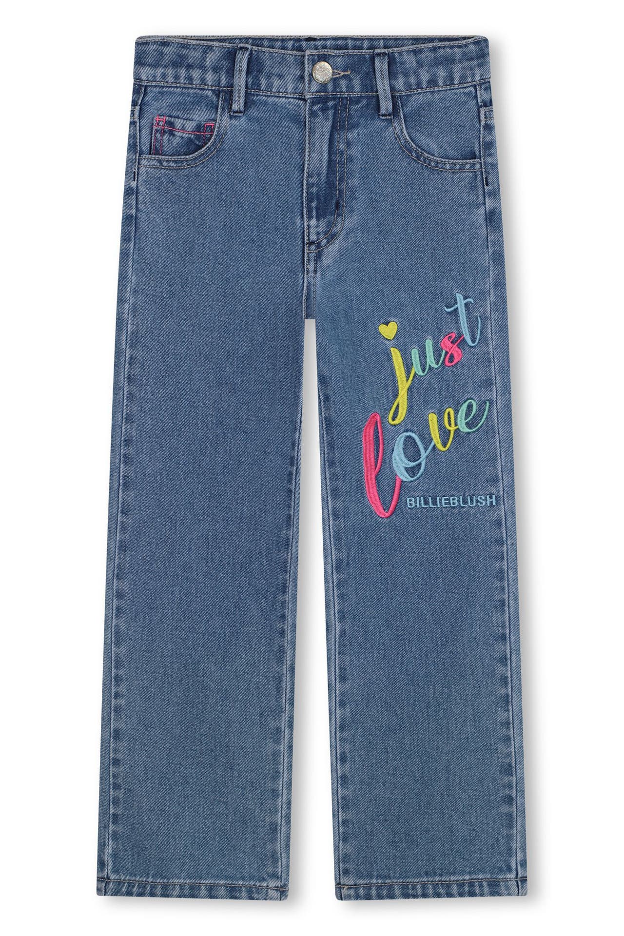 BILLIEBLUSH Jeans blau straight, Bild 1