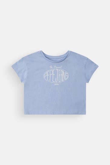 PEPE JEANS T-Shirt 'Zuri' taubenblau
