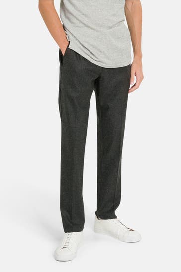BOGNER 'Riley' woollen blend trousers, anthracite
