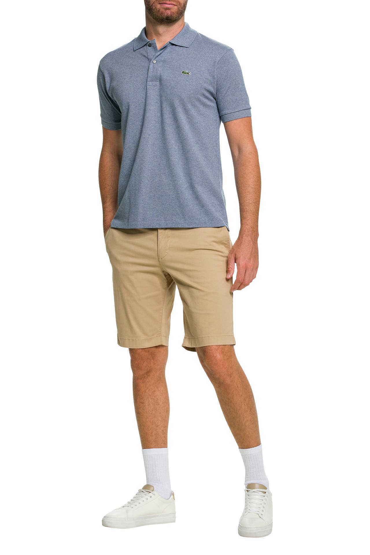 Chino Shorts beige LACOSTE g nstig online kaufen Outletcity