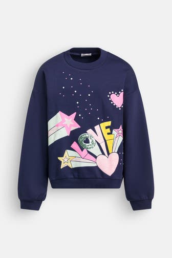 BILLIEBLUSH Sweatshirt dunkelblau
