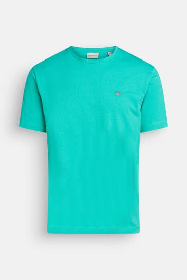 GANT T-Shirt türkis