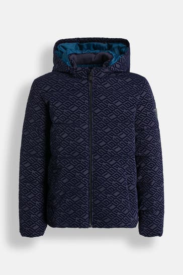 GUESS Steppjacke dunkelblau
