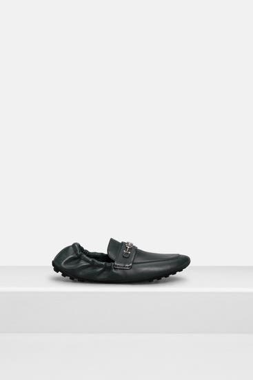 FERRAGAMO - Leder-Mokassins 'Asture' schwarz