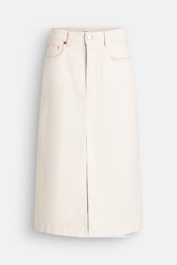 CLOSED Jeansrock ecru